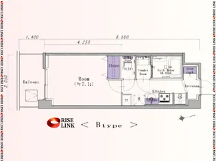 YK ベルヴィル【2階】の間取り