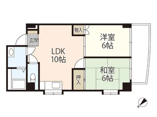 カトレアニシグチ【3階】の間取り