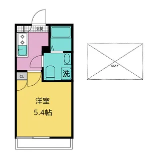 ベラビスタヒルズ舎人【3階】の間取り