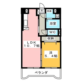 平田パークヒルズ・グッドスリー【3階】の間取り