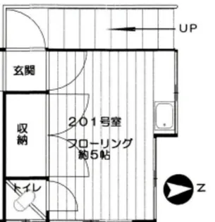大洋荘【2階】の間取り