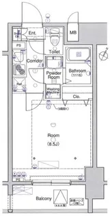 L-flat田町【2階】の間取り