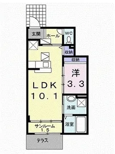 ステラ アイ【1階】の間取り