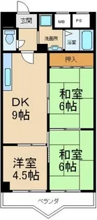 SUNミネマツ【9階】の間取り