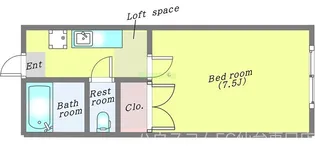ホワイトキャッスル南小泉ビレジC棟【2階】の間取り