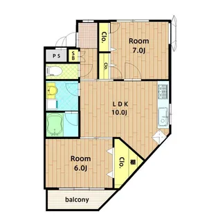 東京都大田区蒲田1【マンション】の間取り