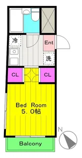 ヴェルデ多摩川【3階】の間取り