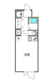 DECOR BLOCCO高円寺北【1階】の間取り