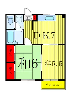 エステートピア峠【3階】の間取り