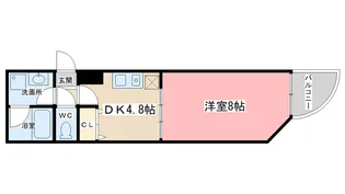 エンゼルコート【4階】の間取り