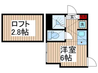 スマイラス新小岩【2階】の間取り