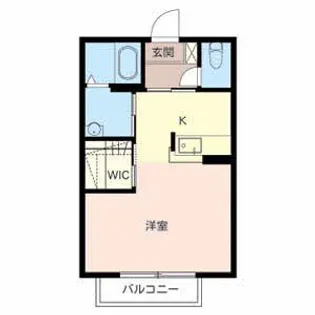 クラージュ【2階】の間取り