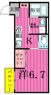 アルカディアメゾン【2階】の間取り