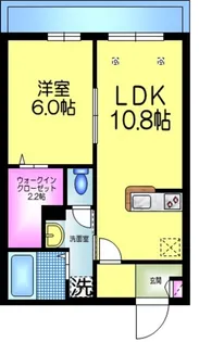 メゾン目黒【2階】の間取り