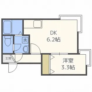 アールズコート【2階】の間取り