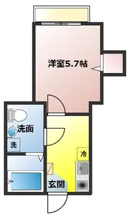 サザン・ラキシス【1階】の間取り
