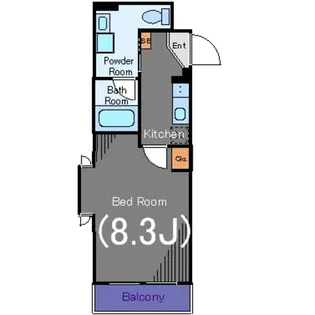 エスポワール溝の口【2階】の間取り
