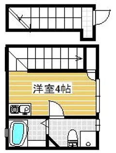 アヴニール上北沢【2階】の間取り