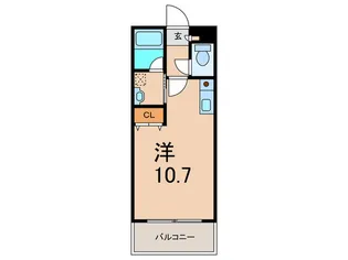 イルヴィア-レ王子【5階】の間取り