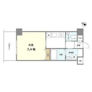 RESPECT THREE【3階】の間取り