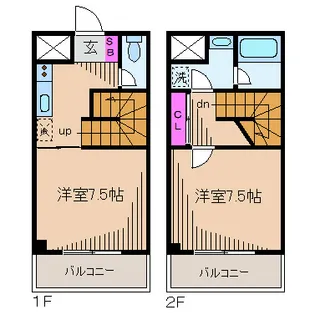 リブイル【3階】の間取り