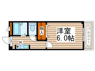 シャルマン草加駅前【3階】の間取り