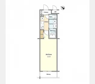 BLESS北新宿【5階】の間取り