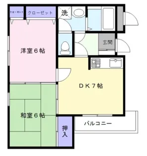 フォーシーズンFY(E-148)【2階】の間取り
