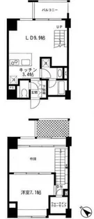 幕張ベイタウンマリンフォート【1階】の間取り