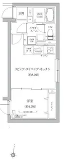 ベルシードステアー品川荏原【4階】の間取り