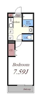 Flora Palace【2階】の間取り