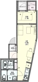 Iris西台【2階】の間取り