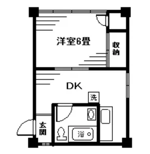 ウィンビル【3階】の間取り