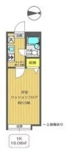 リバージュ北綾瀬【1階】の間取り