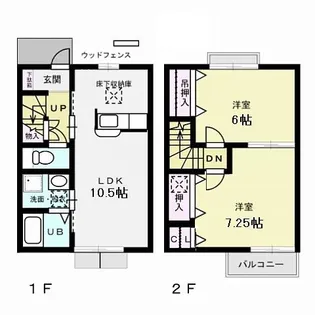 コンフォールの間取り