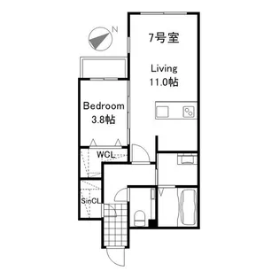 PREMIER IST KOTONI STA【4階】の間取り