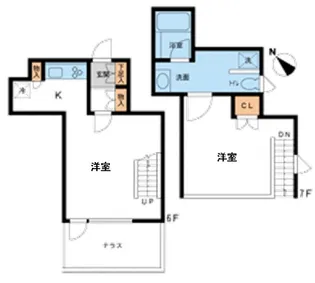 FLEG赤坂の間取り