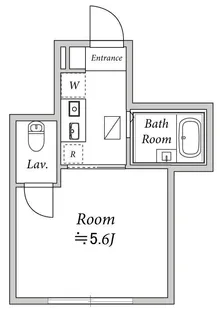 バーミープレイス高井戸【1階】の間取り