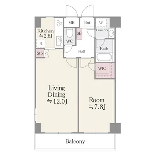 イーリスネオ【10階】の間取り