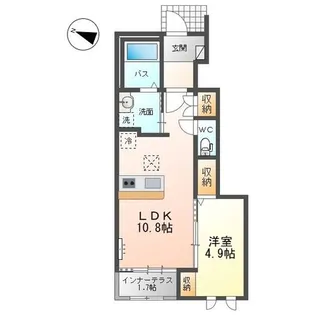 cozy+(コージープラス)【1階】の間取り