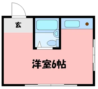 ラムール西明石【5階】の間取り