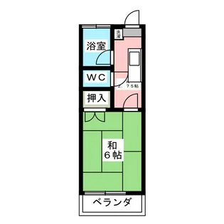 ブルーハイツ【2階】の間取り
