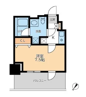 ドゥーエ幡ヶ谷【10階】の間取り