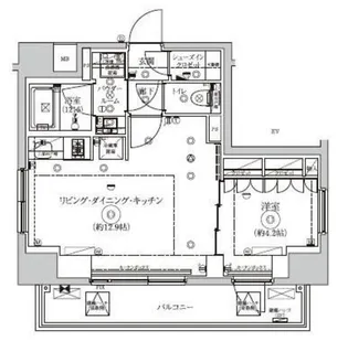 セジョリ駒込西ヶ原【3階】の間取り