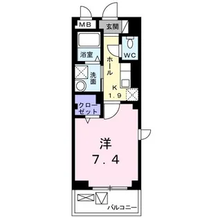 Acorde(アコルデ)【4階】の間取り