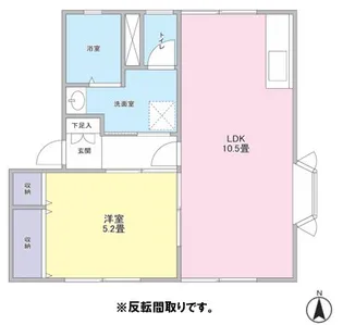 ファインハウス【1階】の間取り