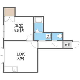 チェリーコーポ【2階】の間取り