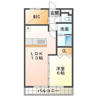 アバンハウスI【5階】の間取り