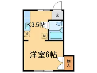 ラ・ファミ-ユ【1階】の間取り