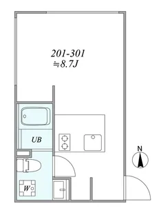 trias292【2階】の間取り